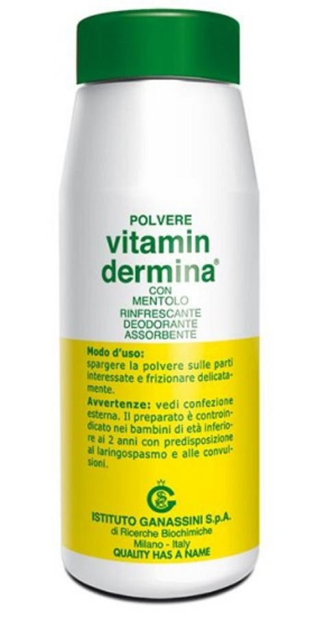 Ganassini Vitamindermina Polvere con Mentolo 100gr
