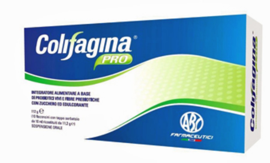 ABC Farmaceutici Colifagina Pro 10 Flaconcini Con Tappo Serbatoio