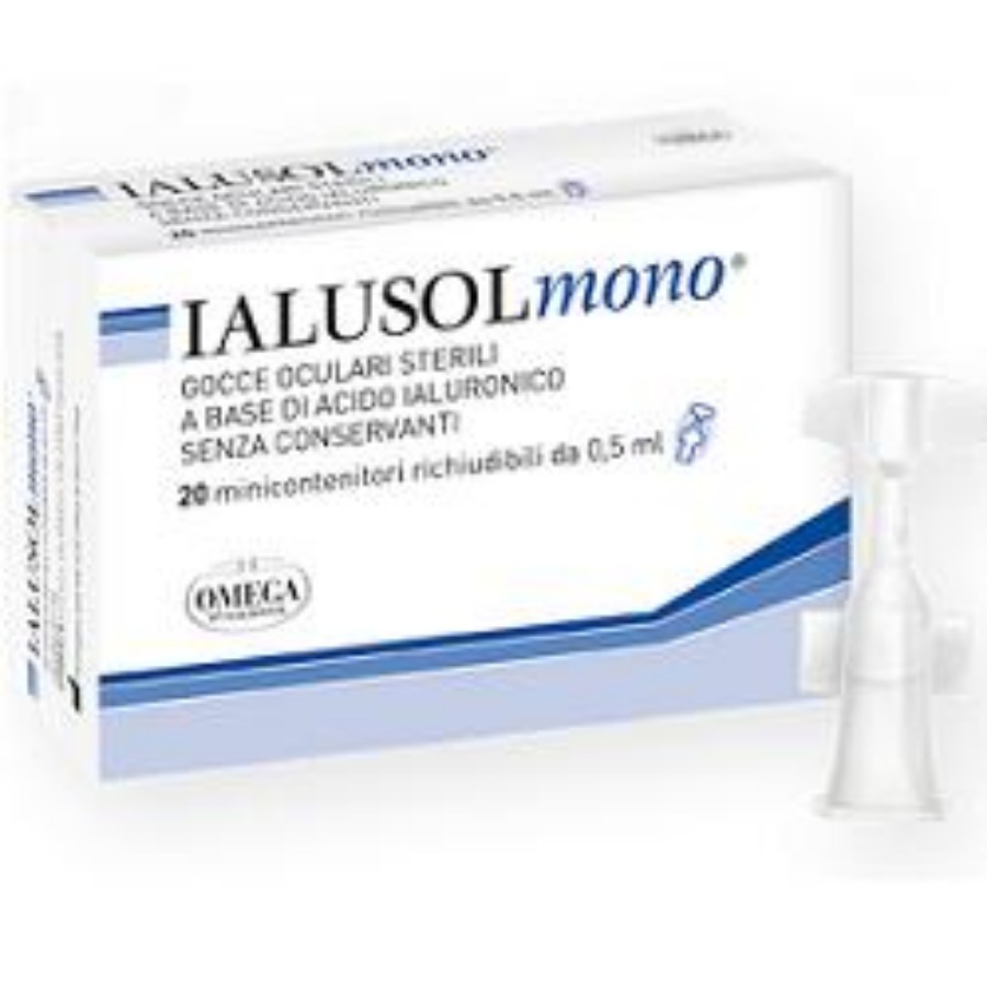 Omega Pharma Ialusol Mono Gocce Oculari 20 Flaconcini