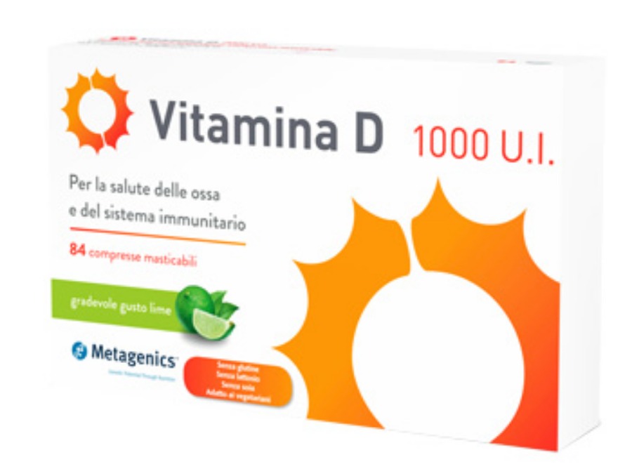 Metagenics Vitamina D 1000 Ui 84Cpr