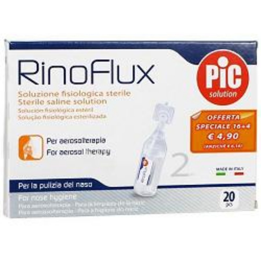 Pikdare Rinoflux Sol Fisiol 20F 2Ml