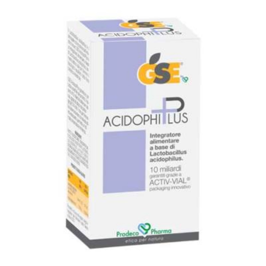 Gse Probiotic+ Acidophip 30 Compresse