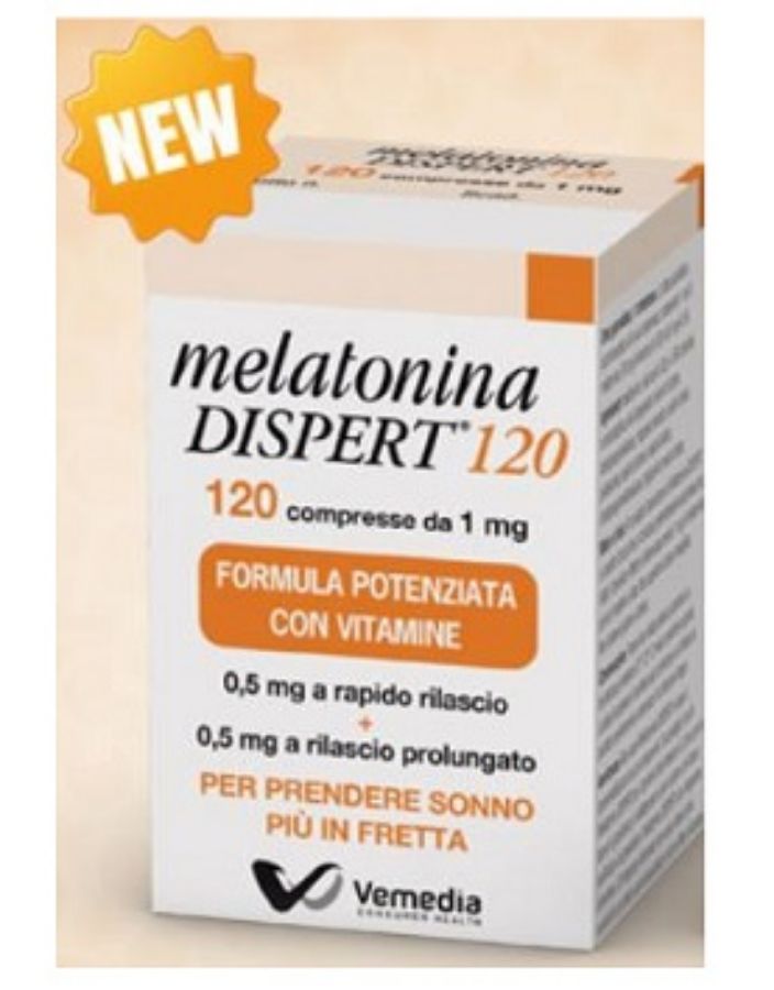 Vemedia Melatonina Dispert 120 Compresse