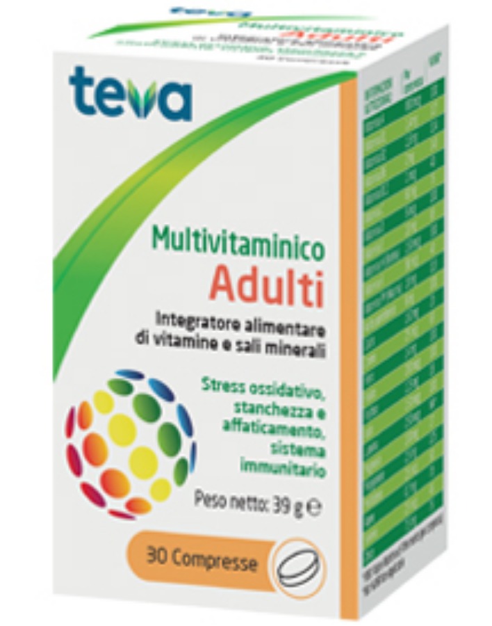 Teva Multivitaminico Adulti 30 Compresse