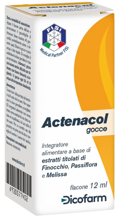 Dicofarm Actenacol Gocce 12Ml