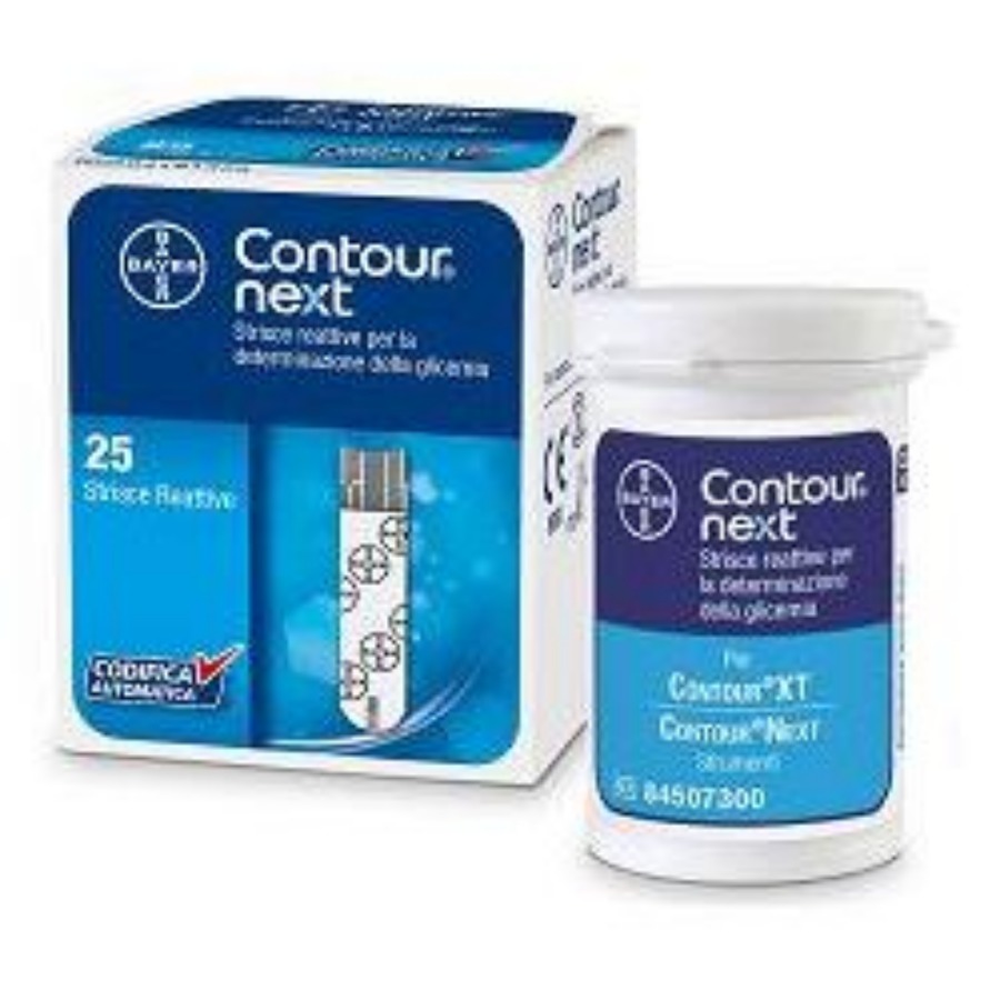 Ascensia Diabetes Care Italy Contour Next Glicemia 25 Strisce