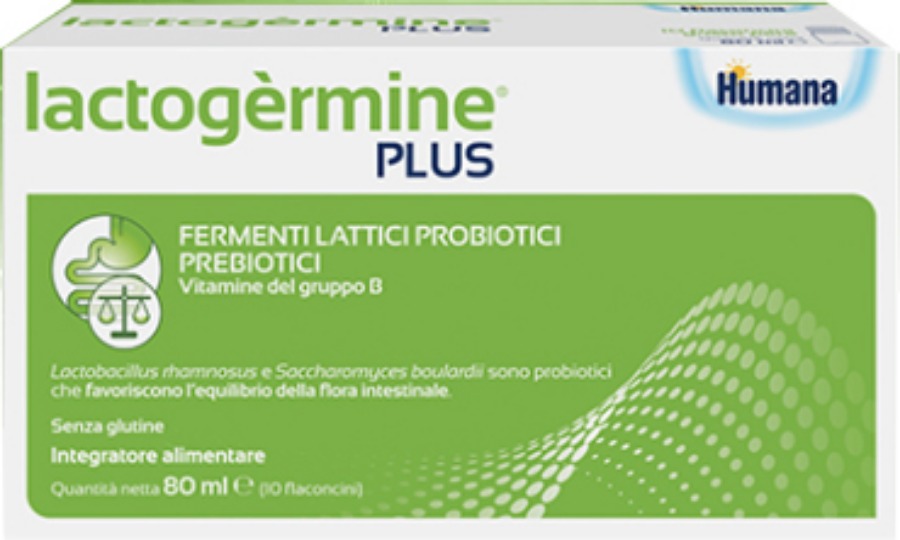 Humana Lactogermine Plus Fermenti 10 Flaconi