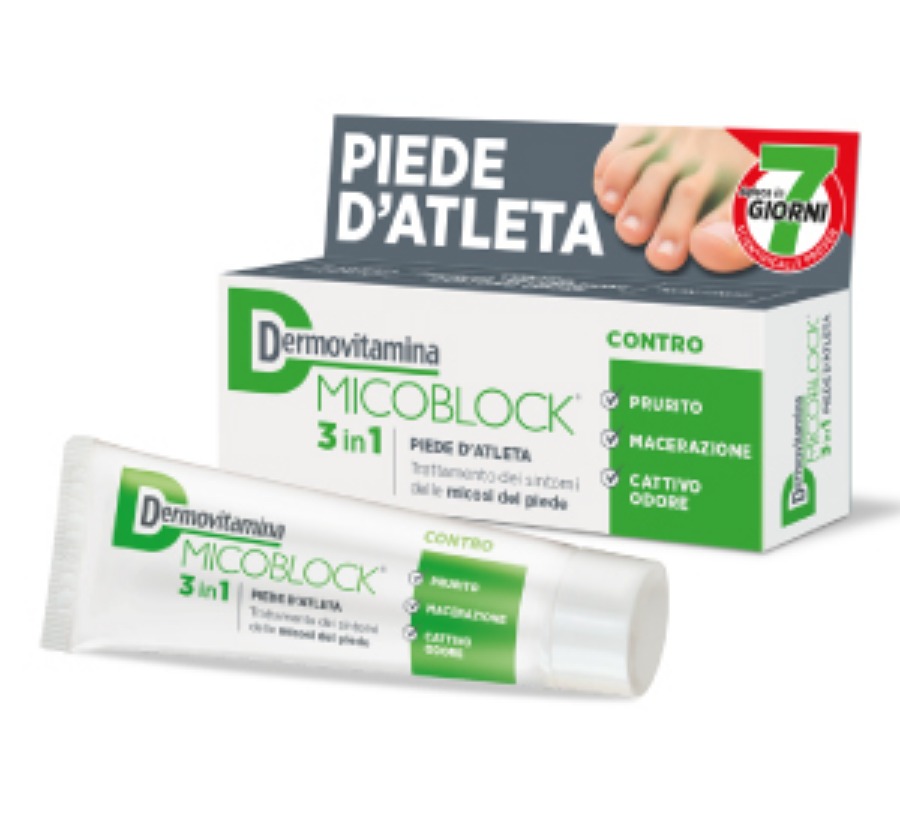 Dermovitamina Micoblock 3 In 1 Piede di Atleta 30ml