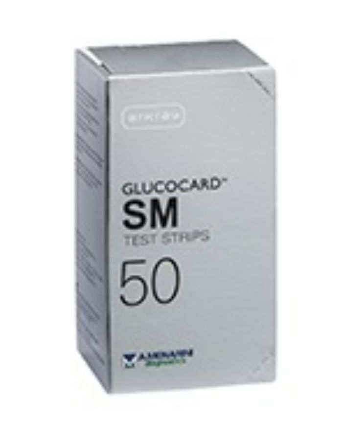 Menarini Glucocard Sm Test Strips 50Pz