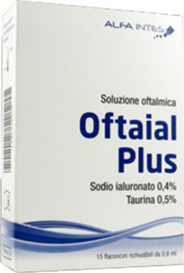 Alfa Intes Oftaial Plus Soluzione Oftalmica 15 Flaconi