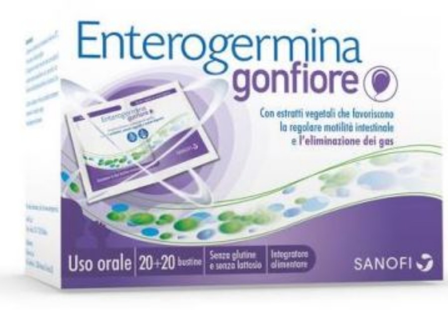 Sanofi Enterogermina Gonfiore 20 Bustine