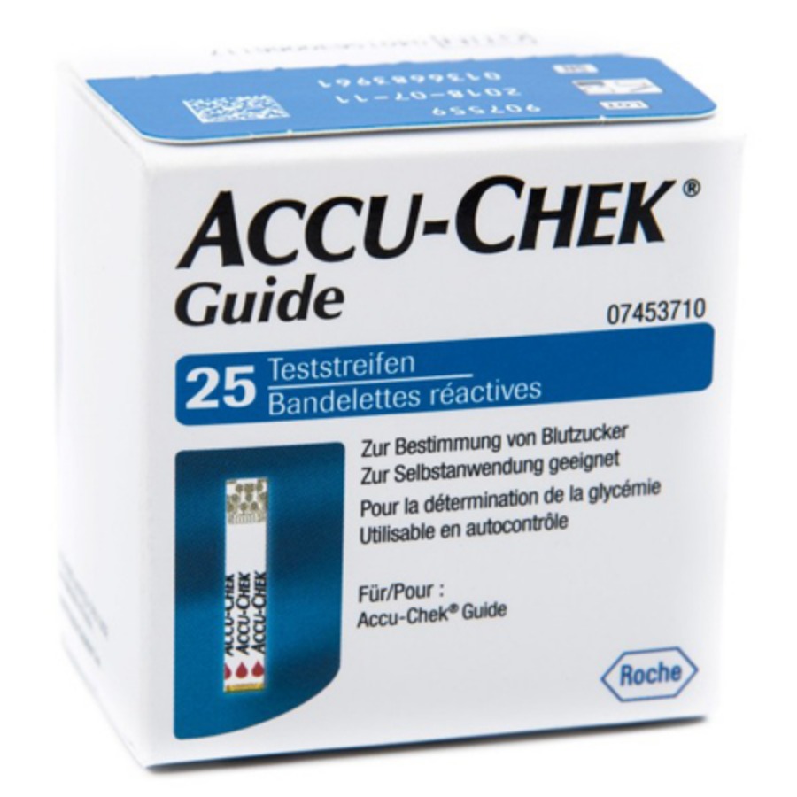 Roche Diabetes Accu-Chek Guide 25 Strips Reta