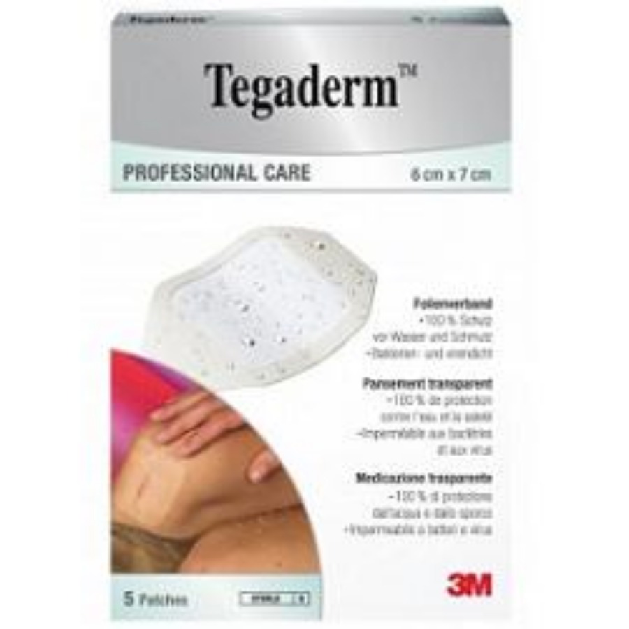 3M Tegaderm Medic Trasparente 6x7 cm 5 Pezzi