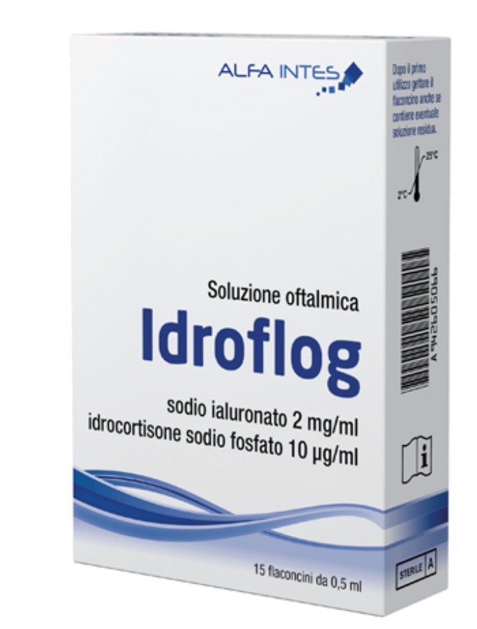 Alfa Intes Idroflog Soluzione Oftalmica 15 Flaconi Monodose