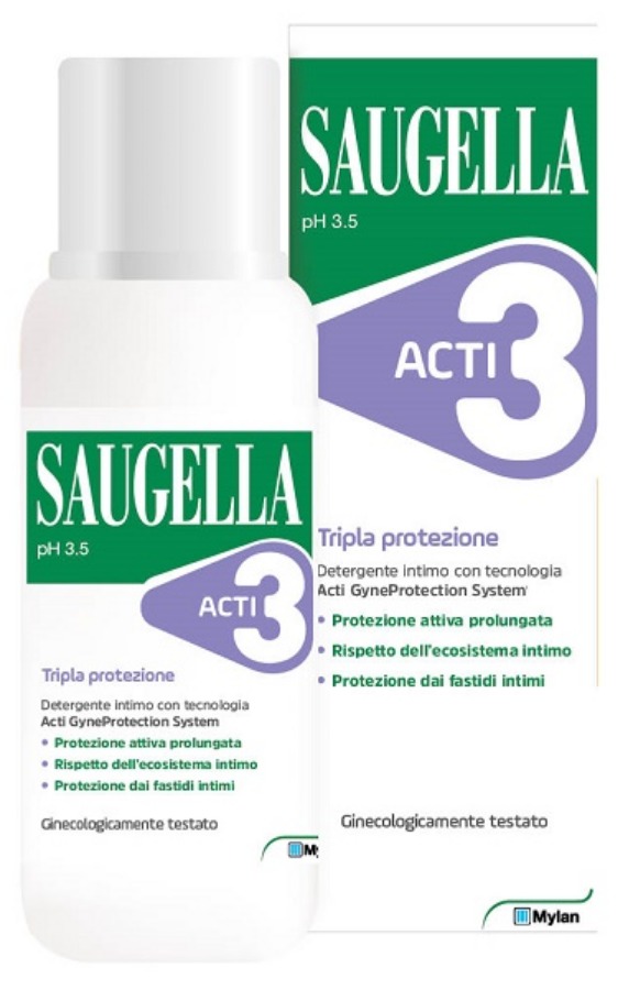 Meda Saugella Acti3 Detergente Intimo250ml