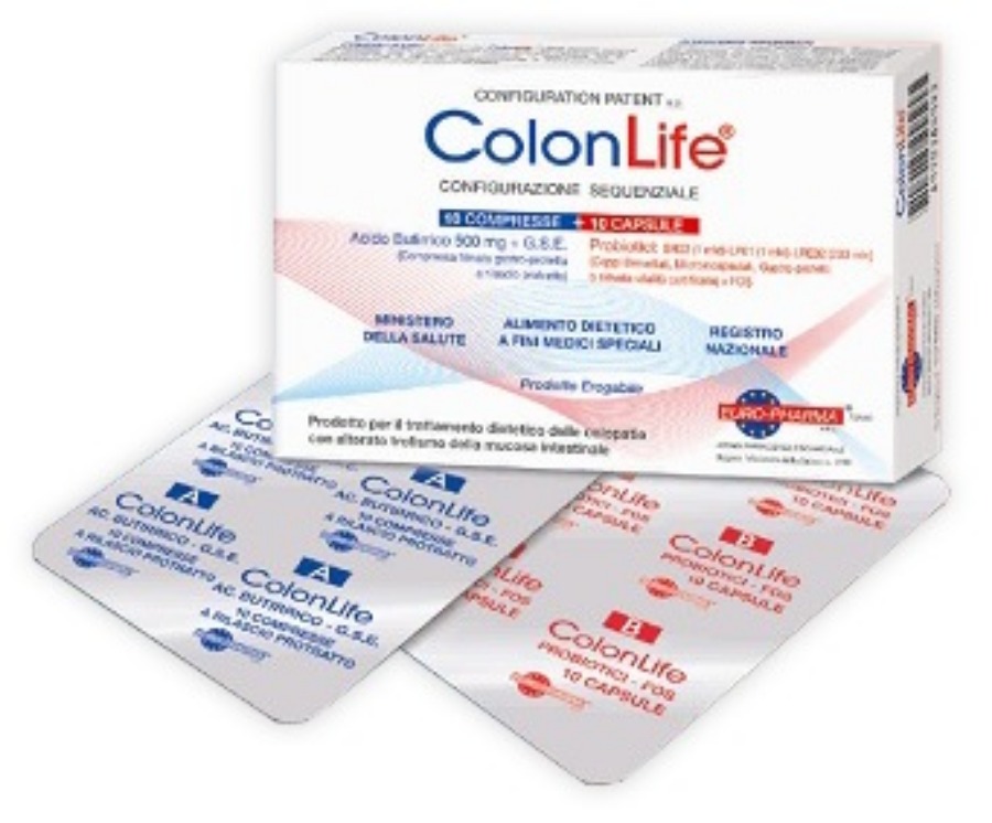 Euro Pharma Colonlife 10+10 Compresse