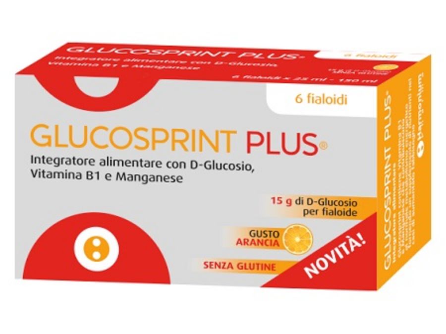 Harmonium Glucosprint Plus Arancia 6F