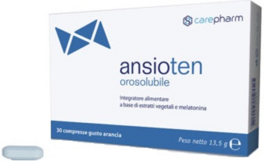 Carepharm Ansioten Orosolubile 30 Compresse