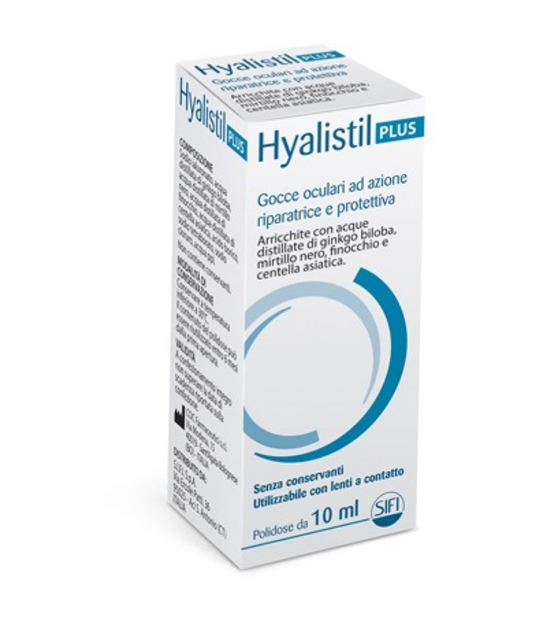 Hyalistil Plus Gocce Oculari 10ml