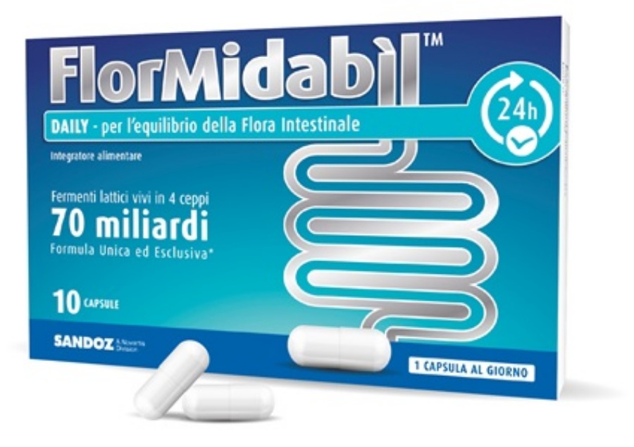 Sandoz Flormidabil Daily 10 Compresse