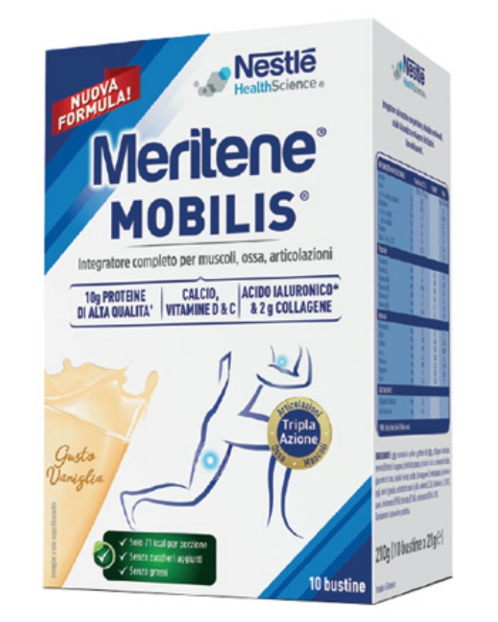 Nestle Meritene Mobilis Vaniglia10 Bustine