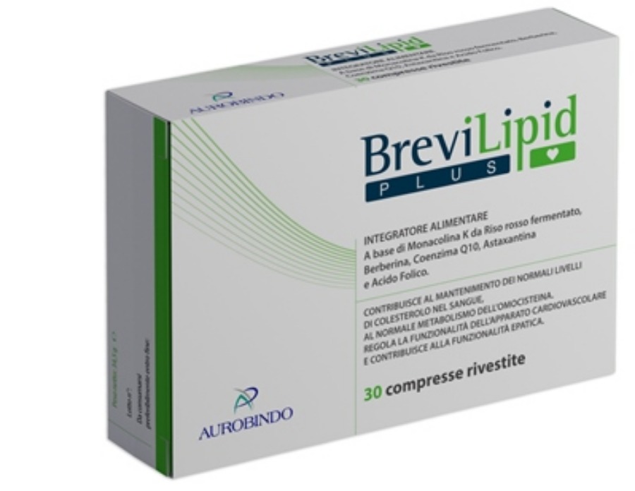 Aurobindo Brevilipid Plus 30 Compresse Rivestitite