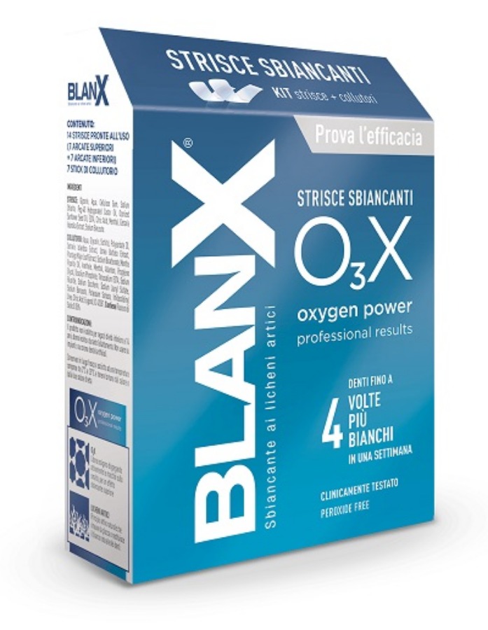 Blanx O3X Strisce Sbianc 14Pz