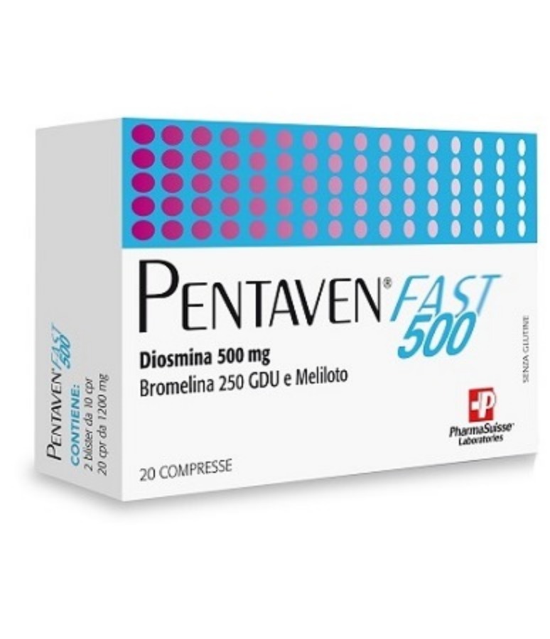 Pharmasuisse Pentaven Fast 500 20 Compresse