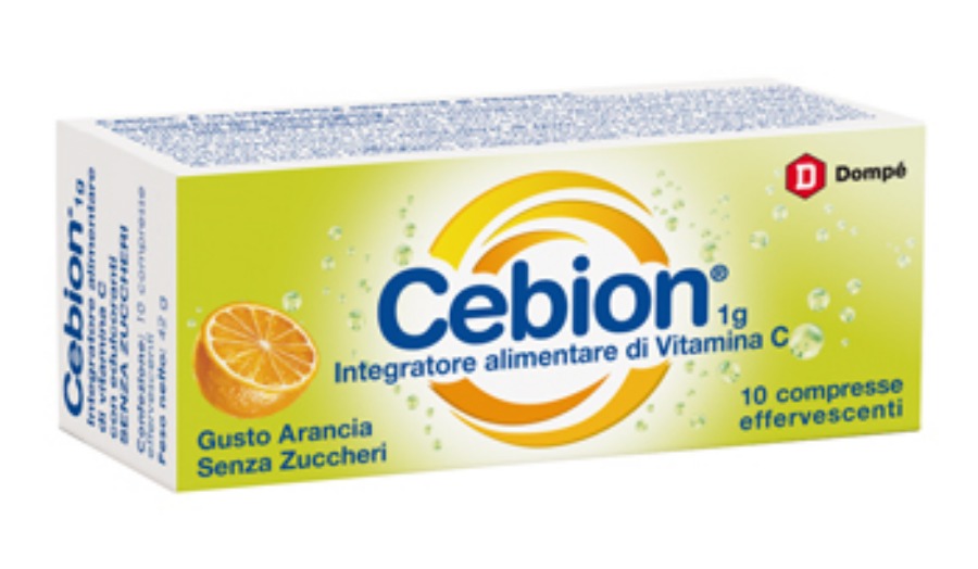 Cebion Effervescente Senza zucchero Integratore Vitamina C 10 Compresse