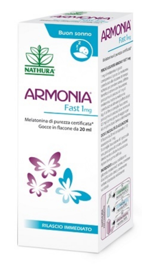 Nathura Armonia Fast 1Mg Melatonina Gocce 20ml