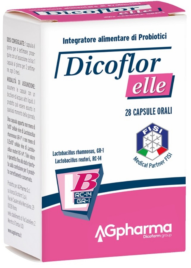 AG Pharma Dicoflor Elle 28 Compresse