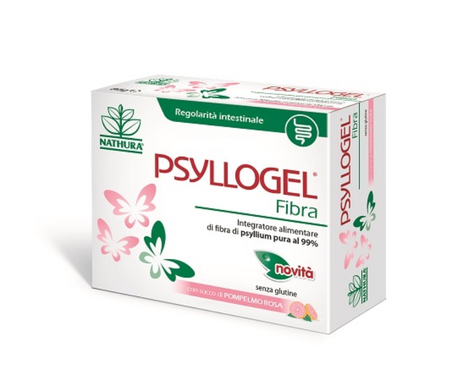 Nathura Psyllogel Fibra Pompelmo Rosa 20 Bustine