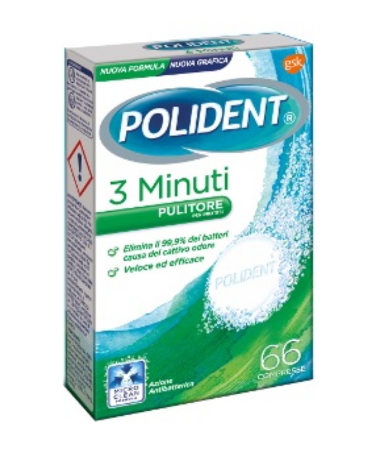 Polident 3 Minuti 66Cpr