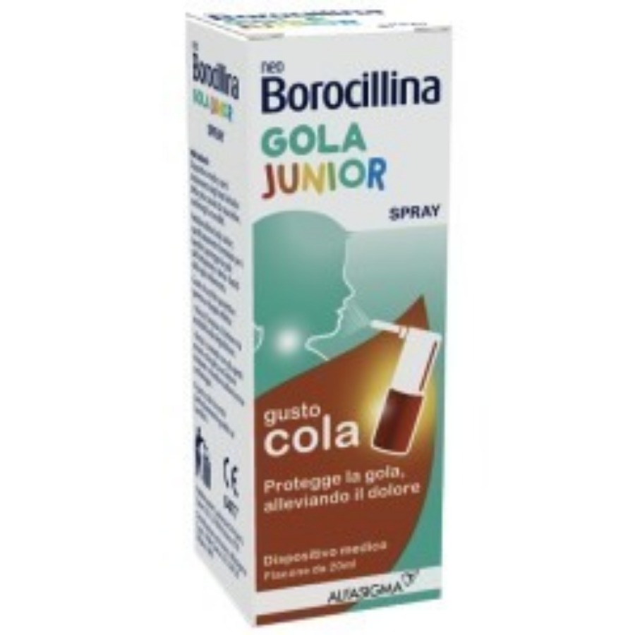 Neoborocillina Gola Junior Spray 20ml Gusto Cola