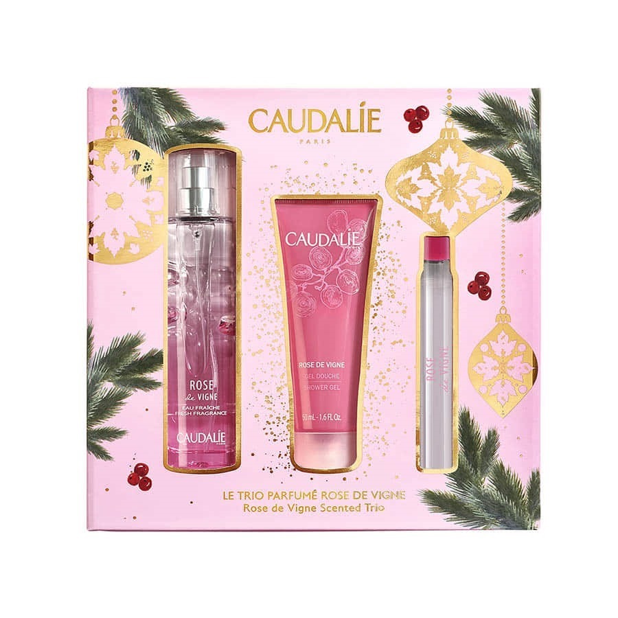 Caudalie Cofanetto Edizione Limitata Trio Profumato Rose de Vigne PROMOZIONE