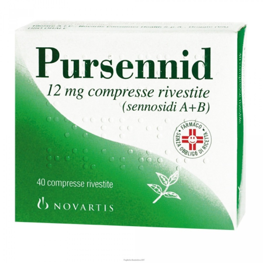 Pursennid 12MG 40 Compress Rivestite