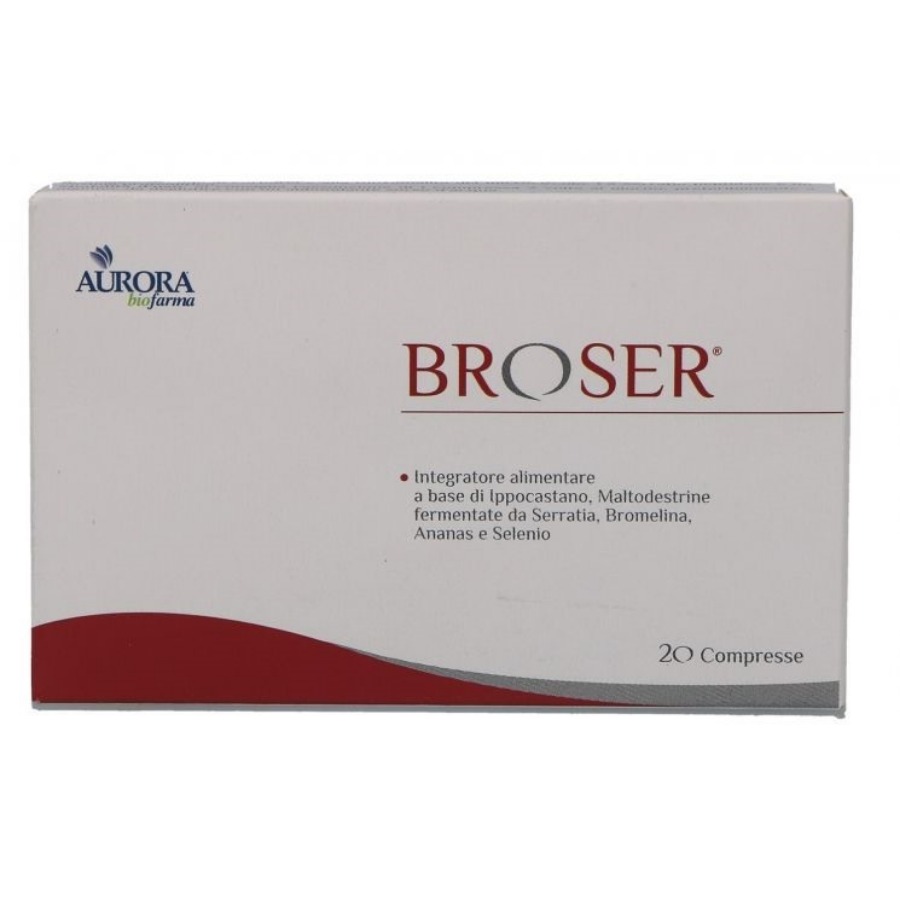 Aurora Broser 20 Compresse