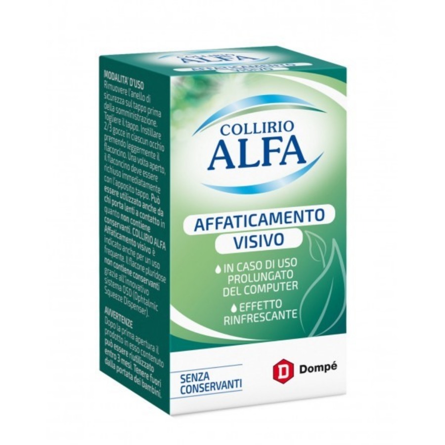 Dompe Collirio Alfa Affaticamento Visivo10ml