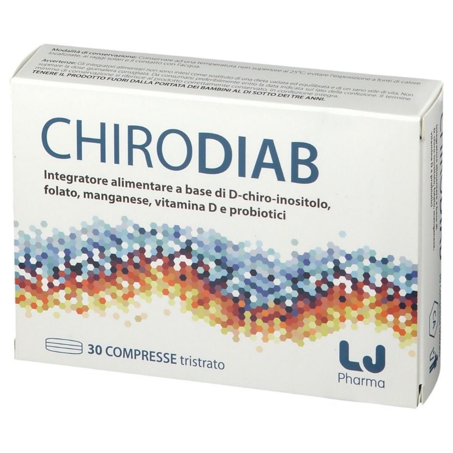 Farmitalia Chirodiab 30 Compresse Tristrato