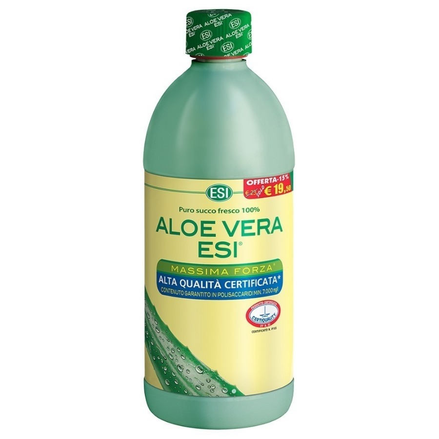 Esi Aloe Vera Succo Massima Forza Flacone 500ml