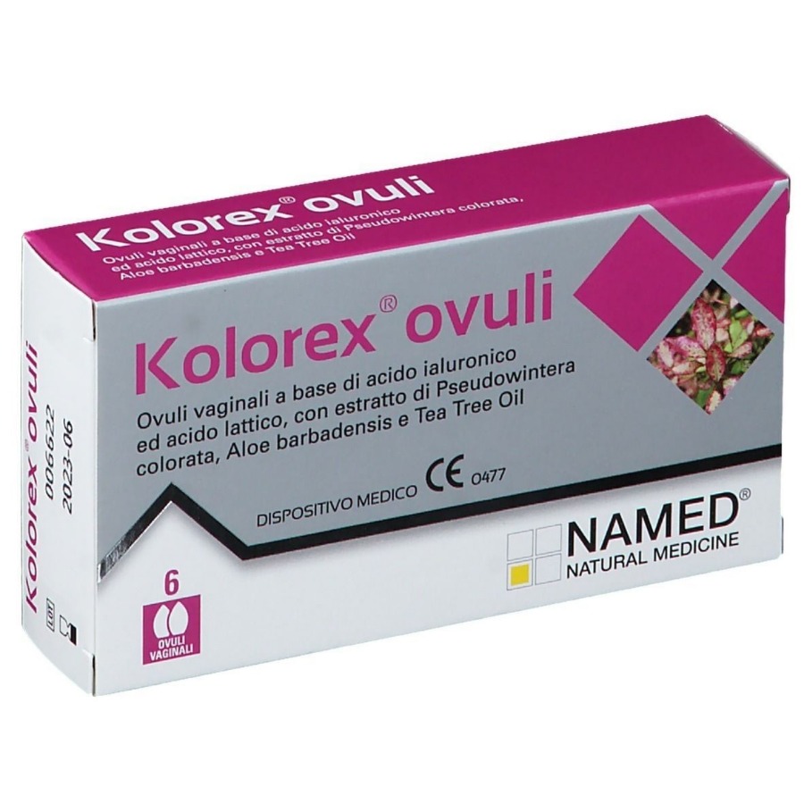 Named Kolorex 6 Ovuli Vaginali