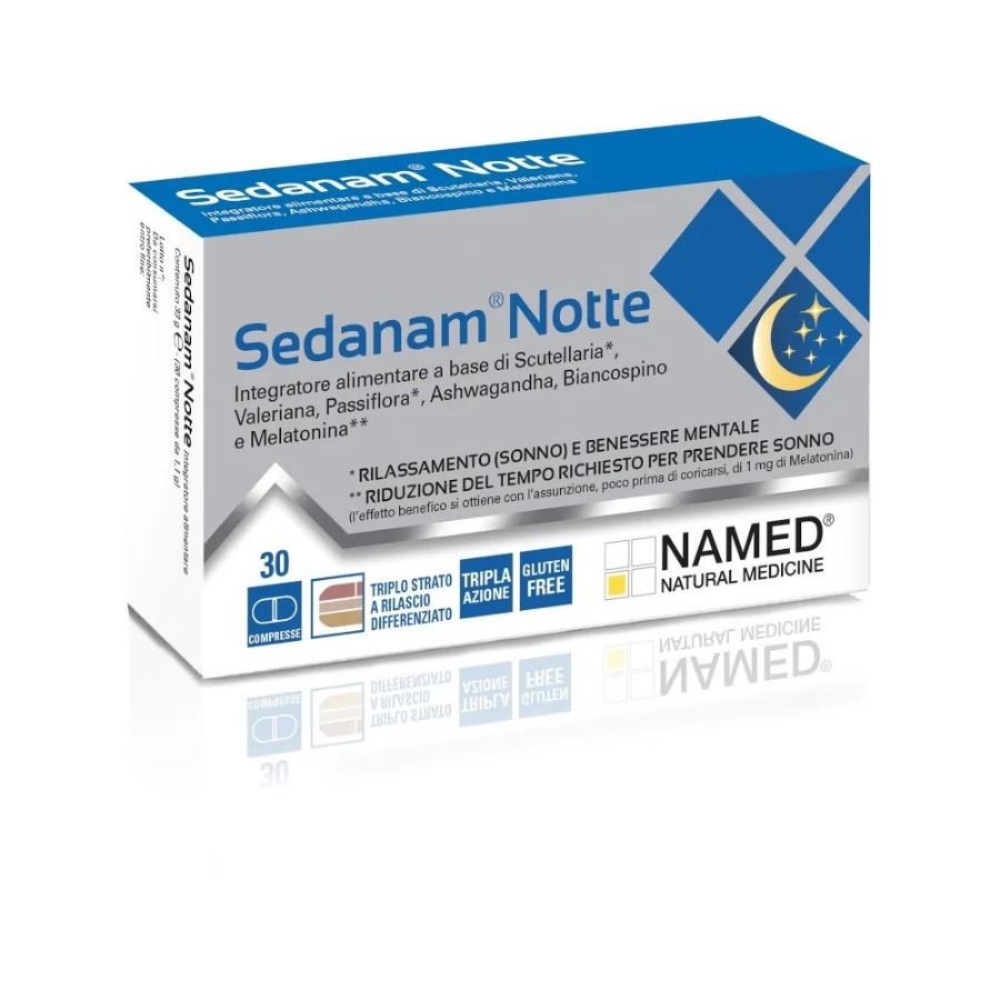 Named Sedanam Notte 30 Compresse