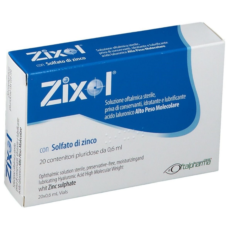 Oftalpharma Zixol Gocce Oculari 20 Flaconcini 0,6Ml