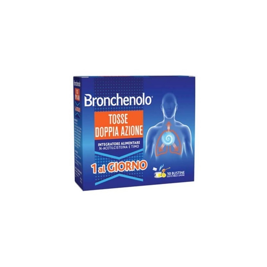 Perrigo Bronchenolo Tosse Doppia Azione 10 Bustine