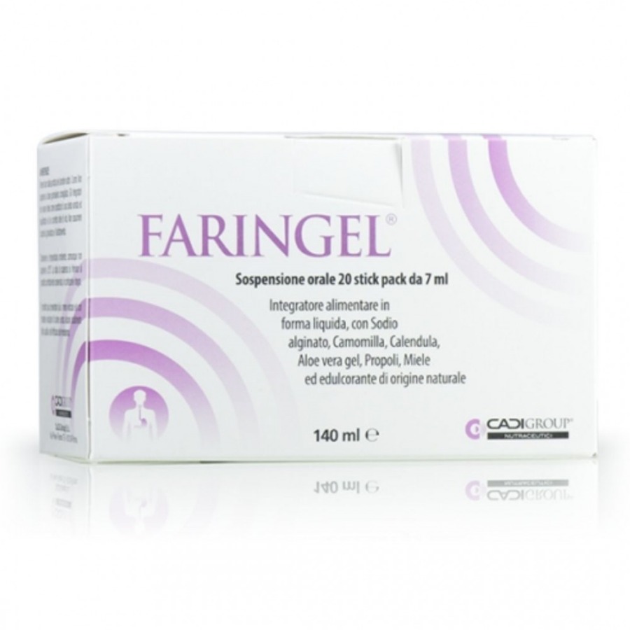 Ca.Di.Faringel Plus 20 Stick Pack 7Ml