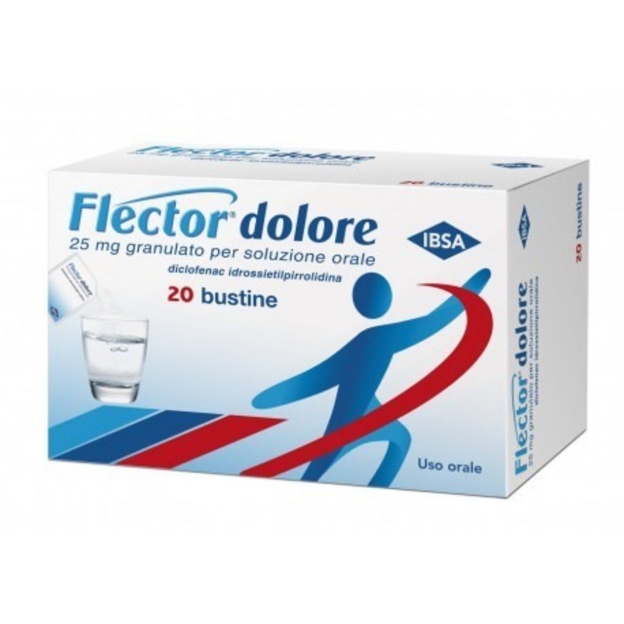 Ibsa Flector Dolore Granulato 20 Bustine 25mg