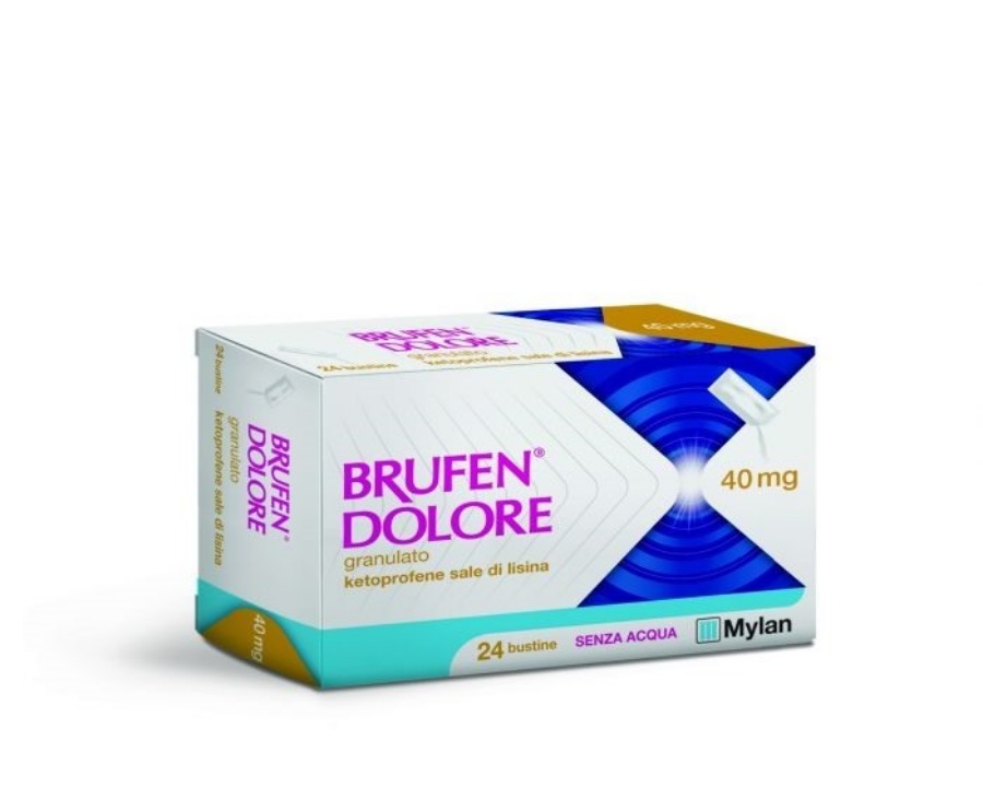 Mylan Brufen Dolore Orosolubile 24 Bustine 40mg