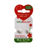 Biojoux Orecchini BJT 939 Open Heart With Crystals