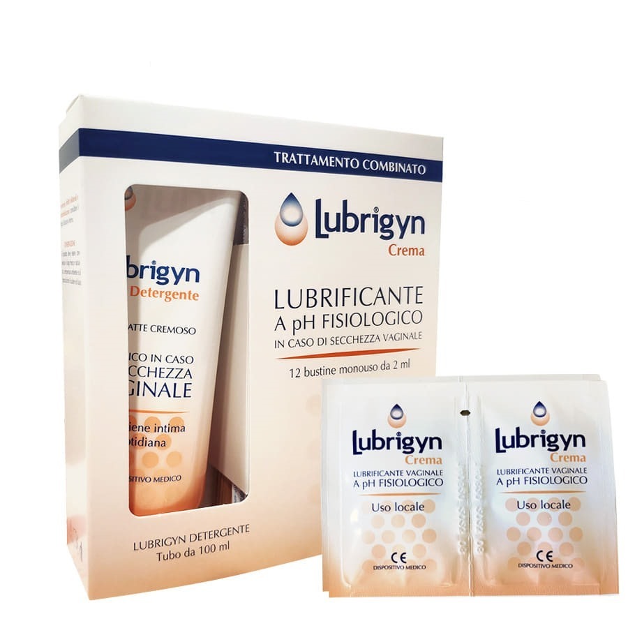 Uniderm Lubrigyn Kit Crema e Detergente