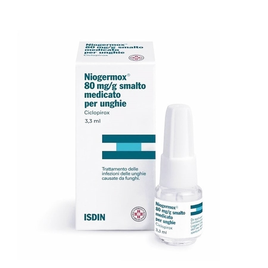Polichem Niogermox 80mg/G Smalto Medicato Per Unghie 3/3ml